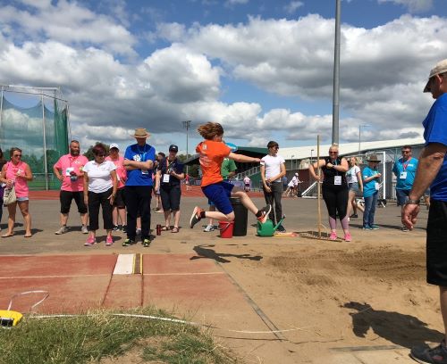 long jump A