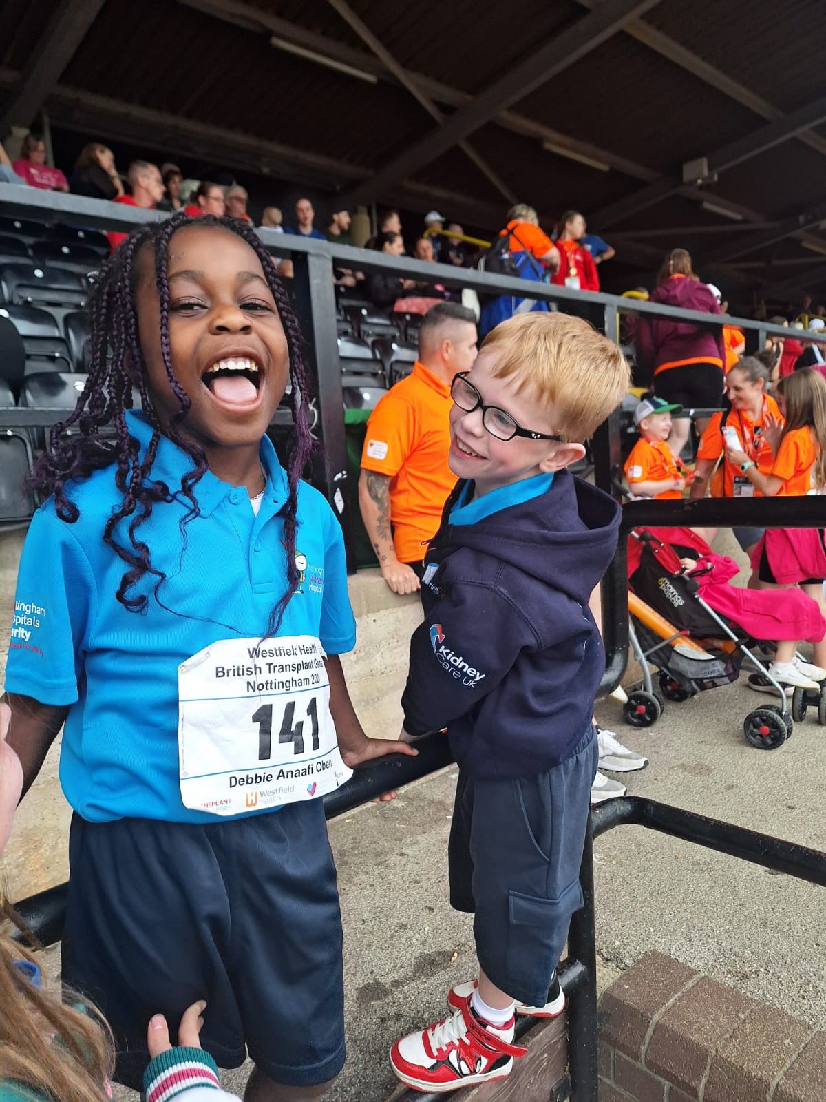 D and J at athletics