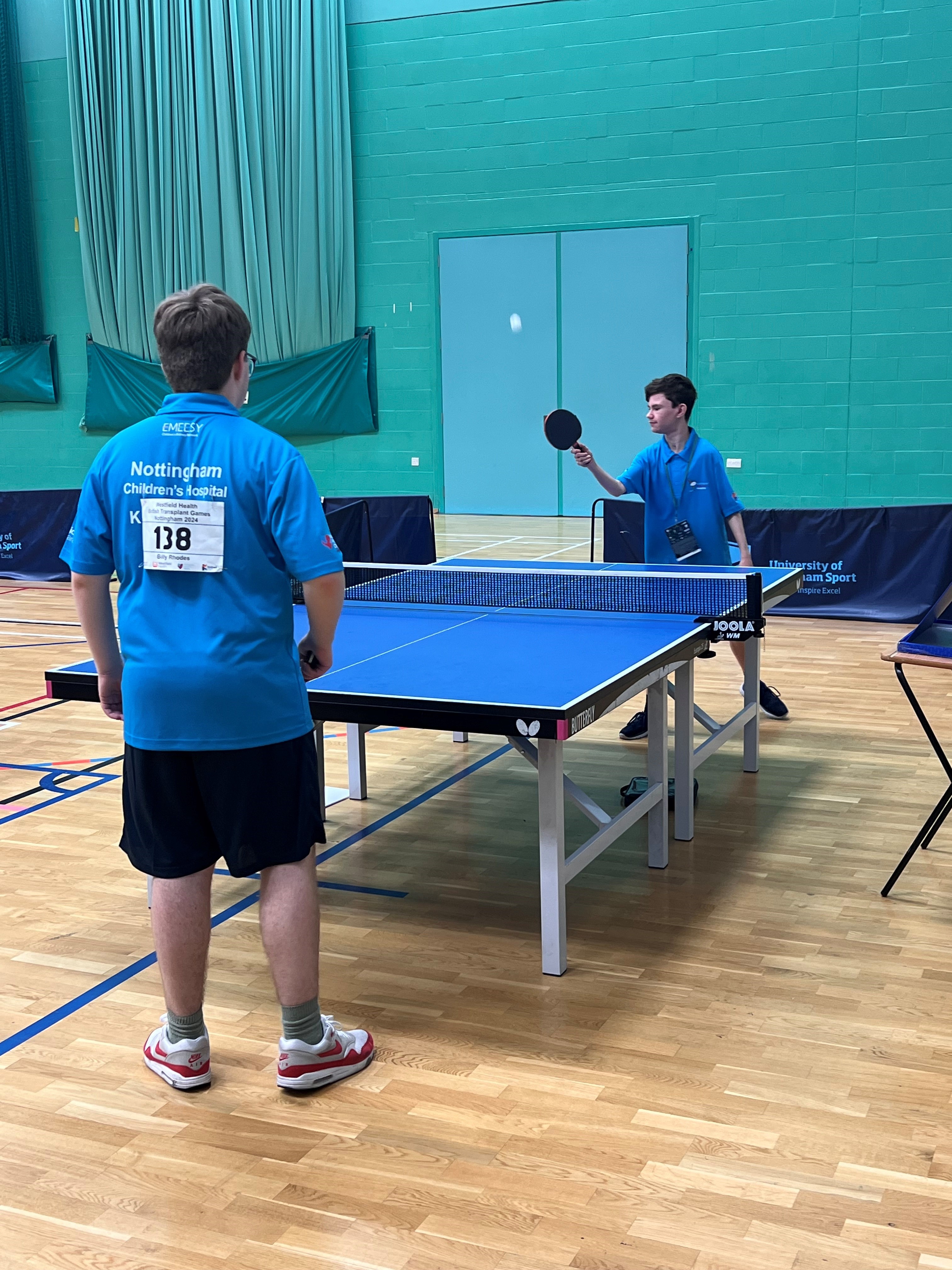 Table tennis A and B