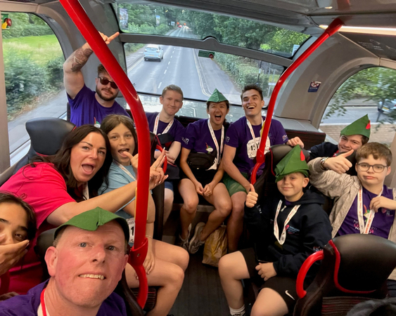 donor run bus home