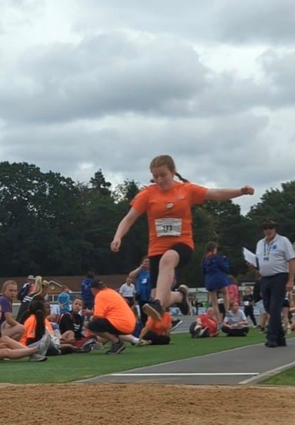 long jump E
